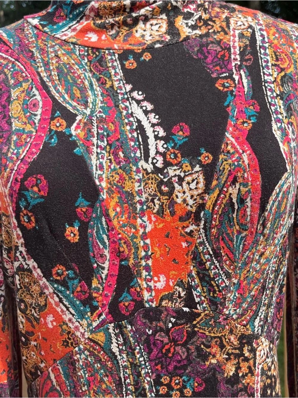 Free People All Dolled Up Long Sleeve Mini Dress Size M Boho Fairy Whimsigoth